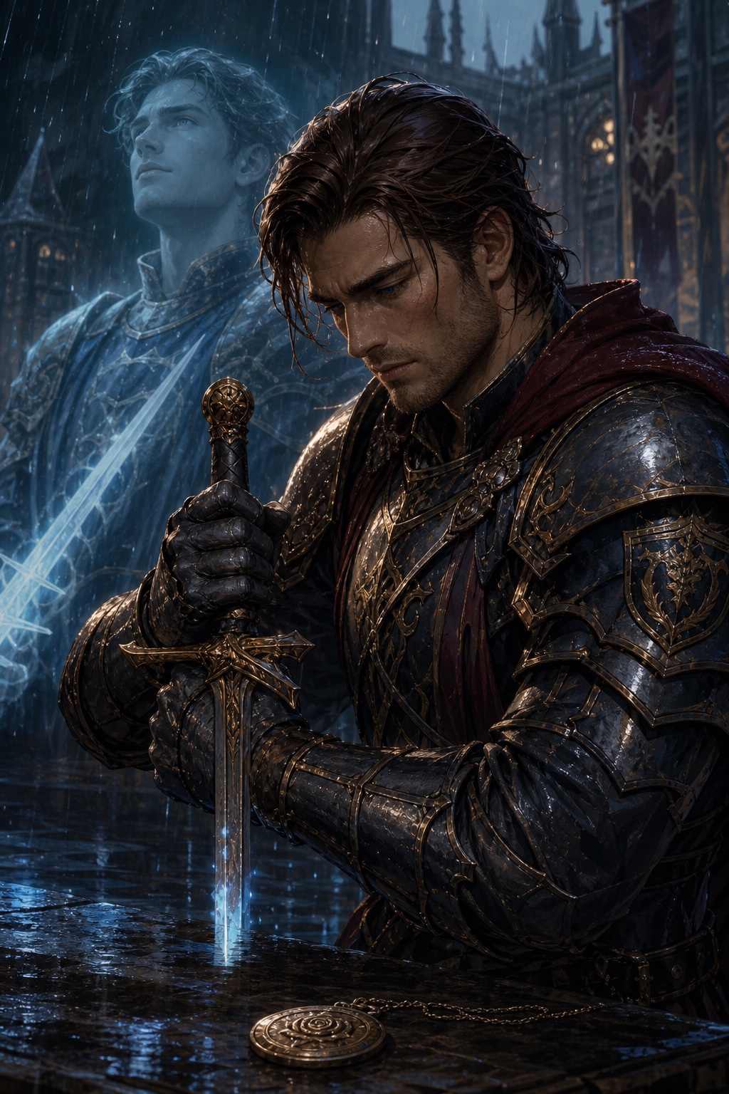 Cover art for The Knight of the Missing Hour